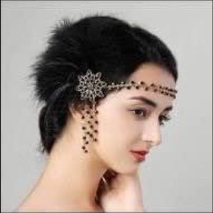 Black and Gold Headpieces